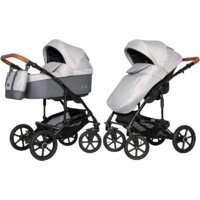 Универсальная коляска Riko Basic Bella Life (2 в 1, 01, grey fox) — Chaika Market