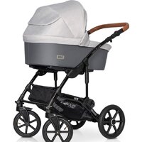 Универсальная коляска Riko Basic Bella Life (2 в 1, 01, grey fox) - Изображение №3 — Chaika Market