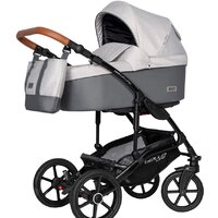 Универсальная коляска Riko Basic Bella Life (2 в 1, 01, grey fox) - Изображение №2 — Chaika Market