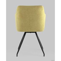 Стул Stool Group Слинг DC-99005 RH309-11 (вращающийся, желтый шенилл) - Изображение №6 — Chaika Market