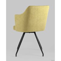 Стул Stool Group Слинг DC-99005 RH309-11 (вращающийся, желтый шенилл) - Изображение №7 — Chaika Market