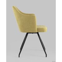 Стул Stool Group Слинг DC-99005 RH309-11 (вращающийся, желтый шенилл) - Изображение №3 — Chaika Market