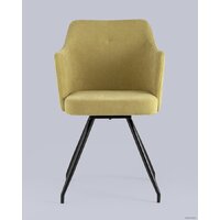 Стул Stool Group Слинг DC-99005 RH309-11 (вращающийся, желтый шенилл) - Изображение №4 — Chaika Market