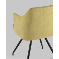 Стул Stool Group Слинг DC-99005 RH309-11 (вращающийся, желтый шенилл) - Изображение №5 — Chaika Market