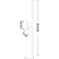 Бра Arte Lamp Lines A2029AP-1BK - Изображение №4 — Chaika Market