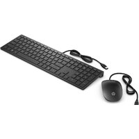 Офисный набор HP Pavilion 400 (клавиатура + мышь, черный) - Изображение №2 — Chaika Market