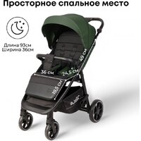 Коляска прогулочная «книга» Bubago Model Bass Light BG 137-2 (зеленый) - Изображение №10 — Chaika Market