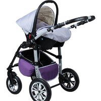 Универсальная коляска Alis Berta F (3 в 1, Be 10) - Изображение №8 — Chaika Market