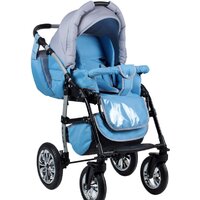 Универсальная коляска Alis Berta F (3 в 1, Be 10) - Изображение №5 — Chaika Market