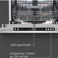 Встраиваемая посудомоечная машина Zigmund & Shtain DW 310.6 - Изображение №9 — Chaika Market