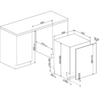 Встраиваемая посудомоечная машина Smeg STL352C - Изображение №3 — Chaika Market