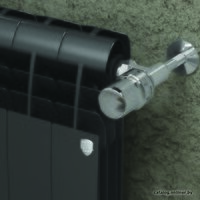 Биметаллический радиатор Royal Thermo BiLiner 500 Noir Sable (4 секции) - Изображение №2 — Chaika Market
