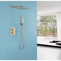 Душевая система  Abber Daheim AF8251G (золото матовое) - Изображение №2 — Chaika Market