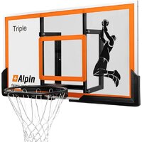 Баскетбольный щит Alpin Triple BBT-54 — Chaika Market