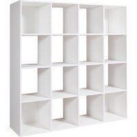 Стеллаж Мебель-класс Стеллаж Куб-3 (белый) - Изображение №2 — Chaika Market