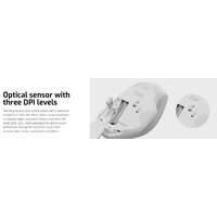 Мышь Natec Siskin 2 (белый) - Изображение №3 — Chaika Market