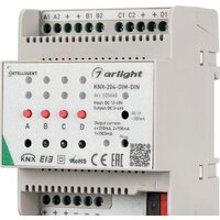 Контроллер RGB Arlight Intelligent KNX-204-DIM-DIN (12-48V, 8x0.35/4x0.7/2x1A) 025660 — Chaika Market