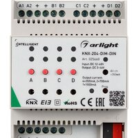 Контроллер RGB Arlight Intelligent KNX-204-DIM-DIN (12-48V, 8x0.35/4x0.7/2x1A) 025660 - Изображение №2 — Chaika Market