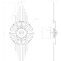 Бра Arte Lamp Almaaz A2564AP-1PB - Изображение №2 — Chaika Market