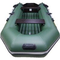 Моторно-гребная лодка Муссон 2800 НД (зеленый) - Изображение №4 — Chaika Market