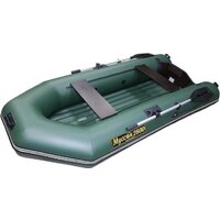 Моторно-гребная лодка Муссон 2800 НД (зеленый) - Изображение №2 — Chaika Market