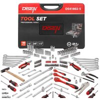 Набор домашнего мастера Disen DS41802-5 (180 предметов) - Изображение №2 — Chaika Market