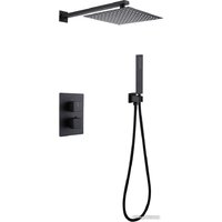 Душевая система  Abber Daheim AF8251B (черный матовый) — Chaika Market