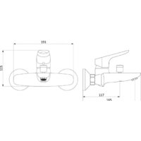 Смеситель RedBlu Origin Bit 771000300 - Изображение №3 — Chaika Market