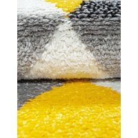 Ковровая дорожка Mafy 080 Melanarga 80x300 MF-0010 (серый/желтый) - Изображение №5 — Chaika Market