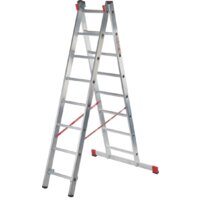 Лестница-стремянка Новая высота NV 322 двухсекционная профессиональная 2x13 ступеней — Chaika Market