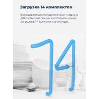 Встраиваемая посудомоечная машина MAUNFELD MLP 12B - Изображение №33 — Chaika Market
