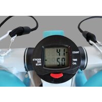 Классический степпер Atlas Sport AS-504 (белый/голубой) - Изображение №5 — Chaika Market