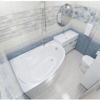 Ванна Triton Николь 160x100L (с каркасом, экраном и сифоном) - Изображение №3 — Chaika Market