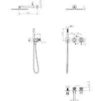 Душевая система  Grocenberg GB5090 (графит) - Изображение №10 — Chaika Market