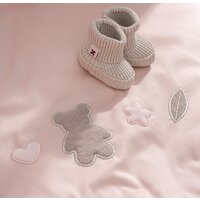 Детский комплект постельного белья Perina Teddy Sateen Collection ТДСК6-01.7 (розовый) - Изображение №10 — Chaika Market