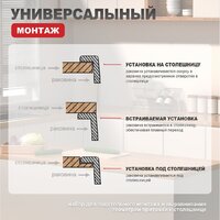 Кухонная мойка Raglo R703.5044.03 - Изображение №3 — Chaika Market