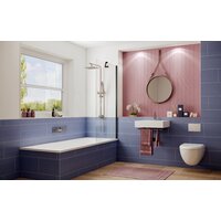 Стеклянная шторка для ванны Ambassador Bath Screens 16041206 70 - Изображение №4 — Chaika Market