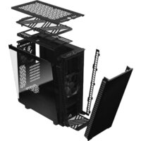 Корпус Fractal Design Define 7 Compact Black TG Light FD-C-DEF7C-03 - Изображение №5 — Chaika Market