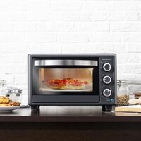 Мини-печь Cecotec Bake&Toast 2600 Black 4Pizza - Изображение №4 — Chaika Market