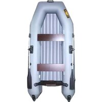 Моторно-гребная лодка Муссон 2800 НД (серый) — Chaika Market