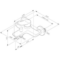 Смеситель AM.PM F88A10022 (черный) - Изображение №6 — Chaika Market