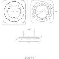 Вентиляционная решетка HOMY AIR Lite круглый AL100BT d150 (черная) - Изображение №10 — Chaika Market