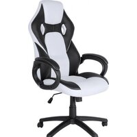 Офисное кресло Меб-ФФ MF-372 (черный/белый) — Chaika Market