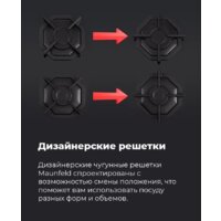 Варочная панель MAUNFELD EGHG.32.2CW/G - Изображение №25 — Chaika Market