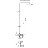Душевая система  Lauter Aqua 21CK3172C-61 - Изображение №2 — Chaika Market