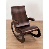 Кресло-качалка Glider Экси М (коричневый/венге) - Изображение №9 — Chaika Market