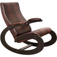 Кресло-качалка Glider Экси М (коричневый/венге) — Chaika Market