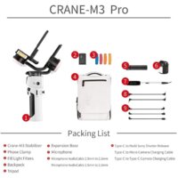 Стабилизатор Zhiyun Crane M3 Pro - Изображение №8 — Chaika Market