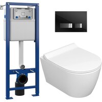 Унитаз подвесной Керамин Трент R + S-IN-MZ-VECTOR + P-BU-MOV/Blg/Gl — Chaika Market