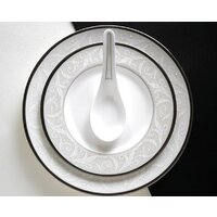 Тарелка обеденная Narumi Платиновый ноктюрн NAR-50685-1557 - Изображение №2 — Chaika Market
